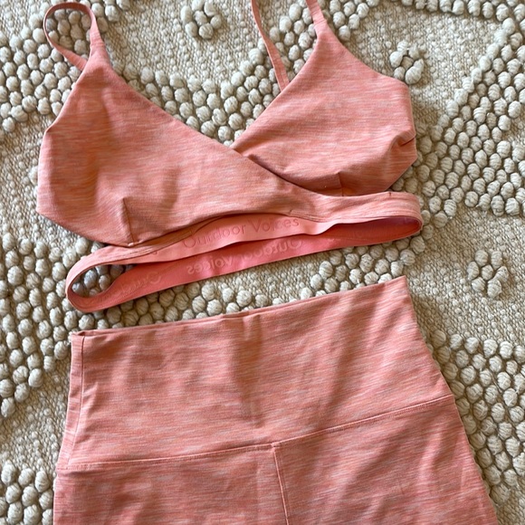 Outdoor Voices Shorts Outdoor Voices Workout Set Poshmark